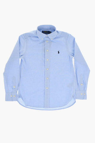 Camicia Button Down Slim Fit in Cotone