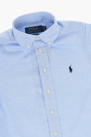 Camicia Button Down Slim Fit in Cotone