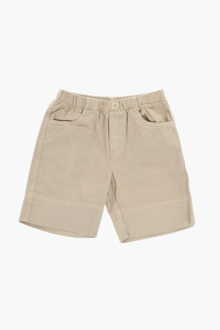 Cotton Shorts with Elastic Waist Band