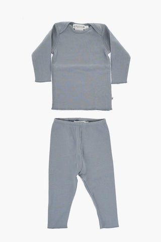 Cotton Long Sleeve T-shirt and Leggings Set