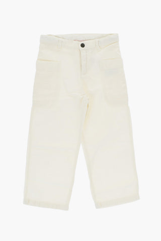 Pantaloni LOOPING in Tinta Unita con Passanti