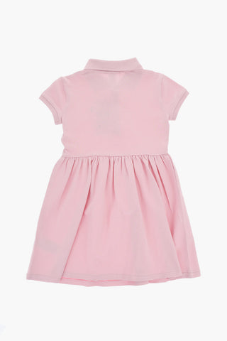 Piquè Cotton Flared Polo Dress