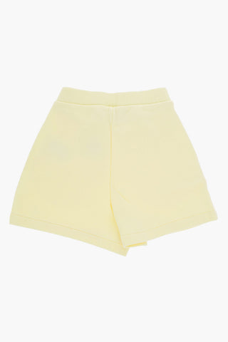 Single-Pleated Brushed Cotton CORNELIA Shorts