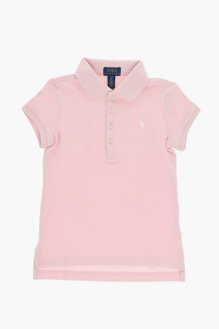 Piquè Cotton Polo Shirt with 4 Buttons