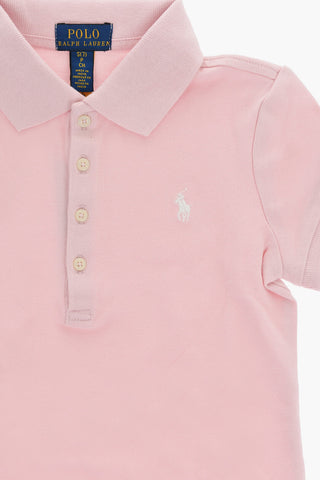 Piquè Cotton Polo Shirt with 4 Buttons