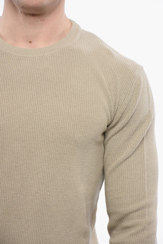 Maglia Girocollo in Misto Lino