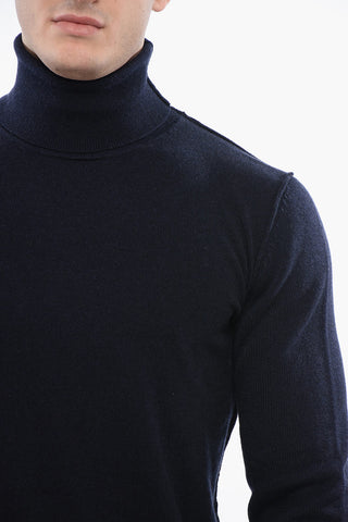 MM4 Pullover a Collo Alto in Puro Cashmere