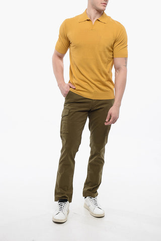 Short Sleeved Polo With Breast Pockets