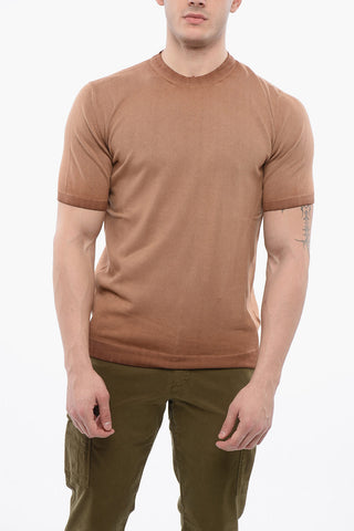 T-shirt In Maglia Girocollo