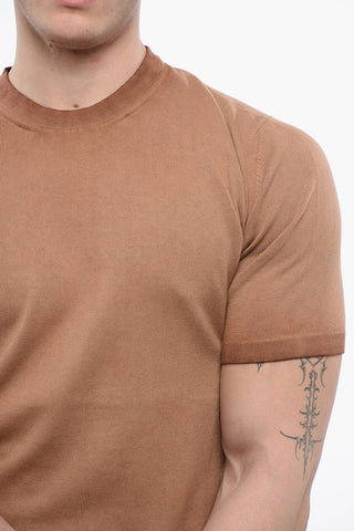 T-shirt In Maglia Girocollo