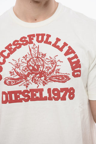 JUSTIN T-shirt with Logo Print