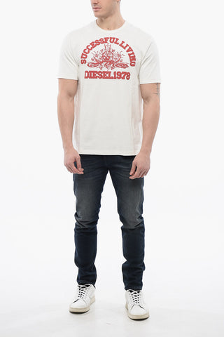 JUSTIN T-shirt with Logo Print