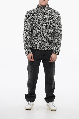 Maglione Melange In Lana
