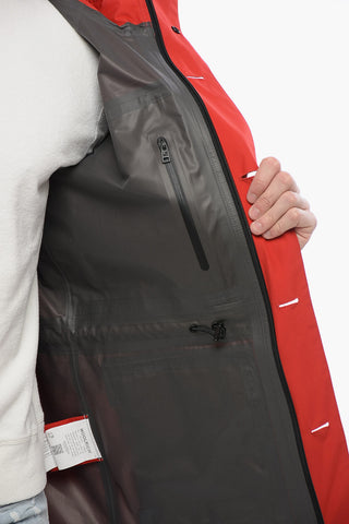 Giacca A Vento GTX Con Cappuccio E Tasche Utility
