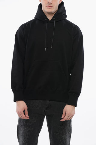 Felpa Oversized in Cotone Garzato