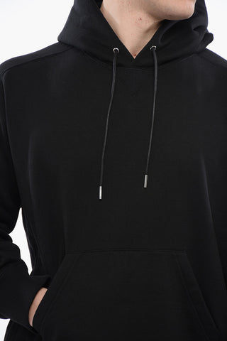Felpa Oversized in Cotone Garzato