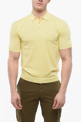 Short Sleeved Cotton Polo