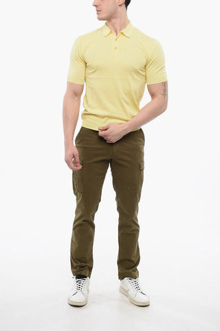 Short Sleeved Cotton Polo