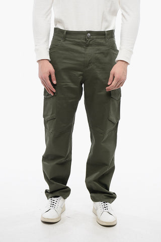 Cargo Pants with Logo Patch