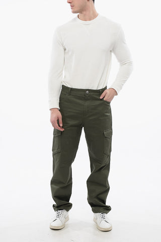 Cargo Pants with Logo Patch