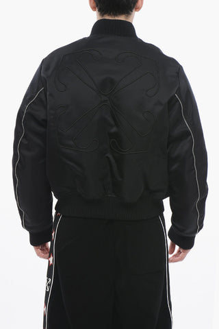 FOR EVER Wattierter Bomber ARROW mit dekorativen Reißverschlüssen