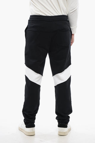 Joggers Garzati con Patch Monogram
