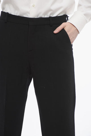 Wool Pants with Turn-ups