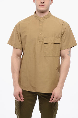 T-shirt CORDURA×WOOL Con Bottoni