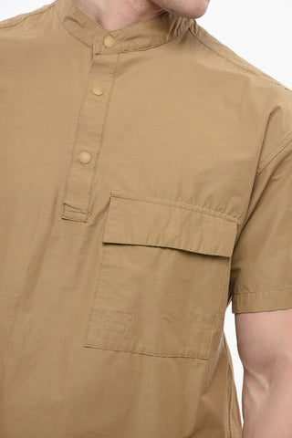 T-shirt CORDURA×WOOL Con Bottoni