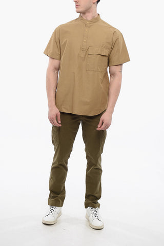 T-shirt CORDURA×WOOL Con Bottoni