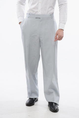 Pantaloni In Lana Con Doppia Pince