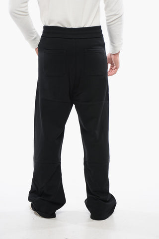 Wide-Leg Joggers with Logo