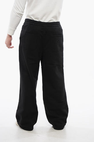 Straight-Fit Brushed Cotton Joggers