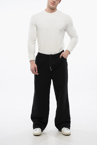 Straight-Fit Brushed Cotton Joggers
