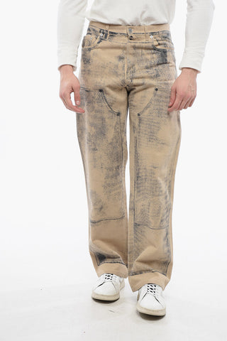 Printed Denim Regular-Fit Jeans 27cm