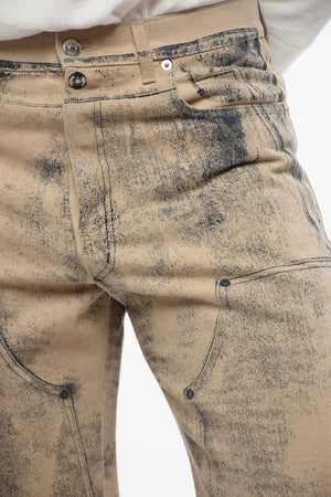Printed Denim Regular-Fit Jeans 27cm