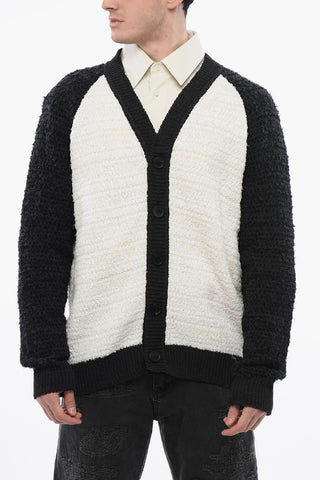 Cotton-blended Glittery Cardigan