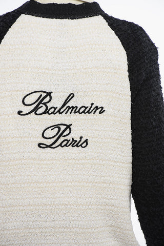 Cotton-blended Glittery Cardigan