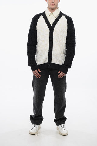 Cotton-blended Glittery Cardigan