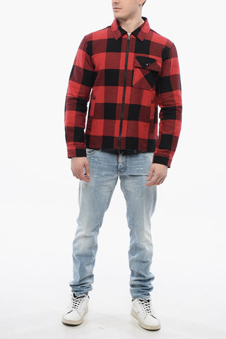 Overshirt BUFFALO A Quadri Con Chiusura Zip