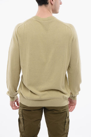 Linen Blend Crewneck Sweater