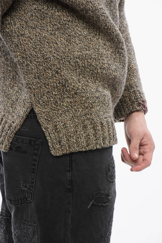 MM1 Crew Neck Wool and Alpaca Pullover