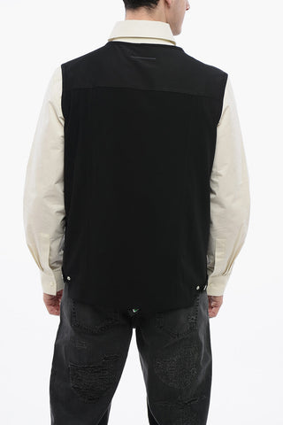 MM6 Gilet Utility Con Chiusura Zip
