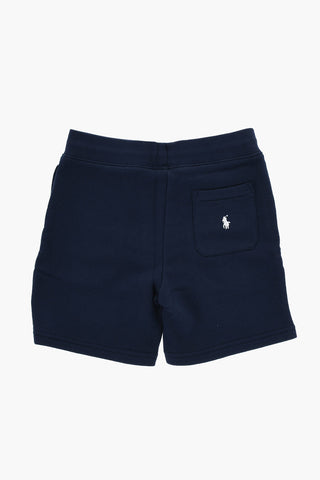 Sweat Shorts with Side Logo Print