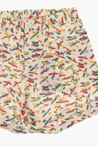 Shorts CHERRYSH In Cotone con Stampa All-over