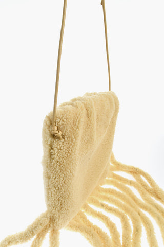 Shearling THE CURLY FRINGE Crossbody Bag