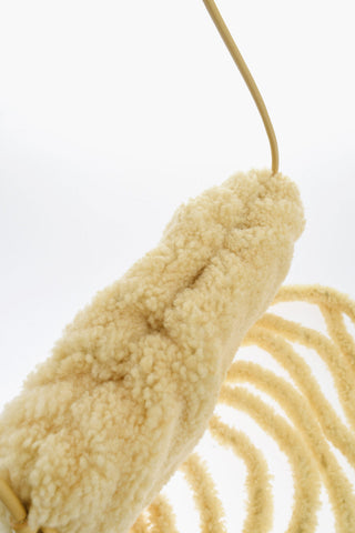 Shearling THE CURLY FRINGE Crossbody Bag