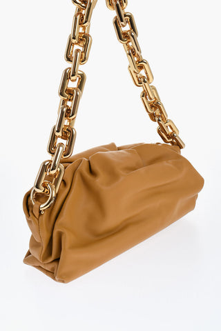Leather Bag THE CHAIN POUCH with Magnetic Closure