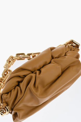 Leather Bag THE CHAIN POUCH with Magnetic Closure