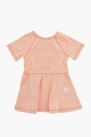 Vestito KIRSTY In Cotone Spugnato con Cuciture a Vista